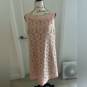 Jessica Howard Blush Lace Dress